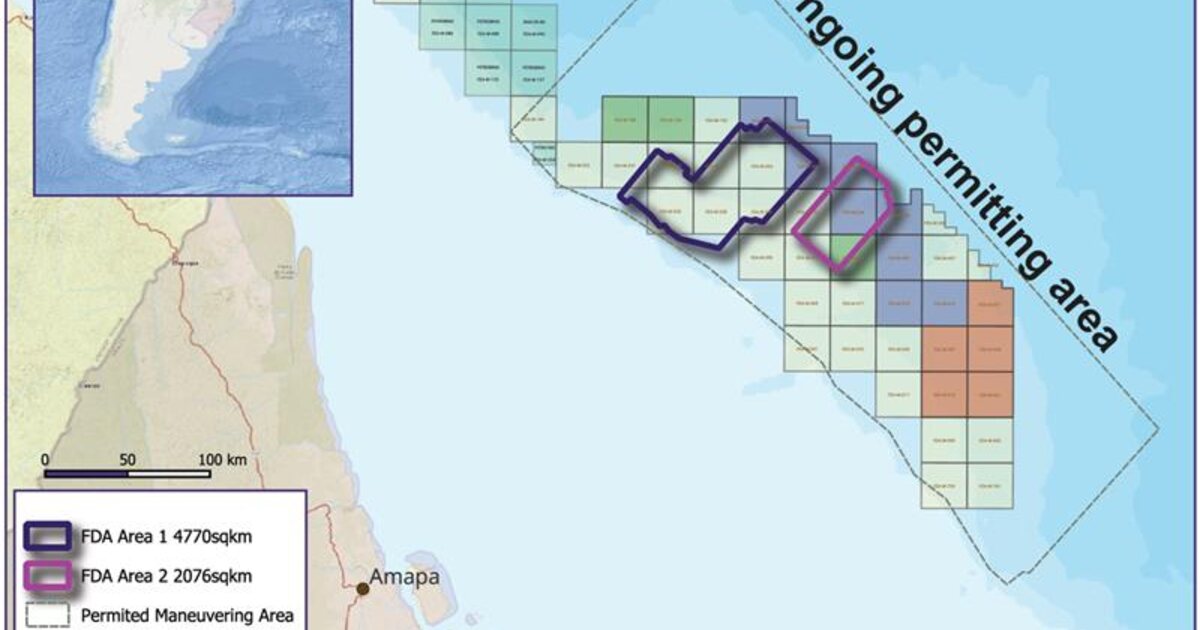 Chevron inicia pesquisa sísmica em blocos da Foz do Amazonas