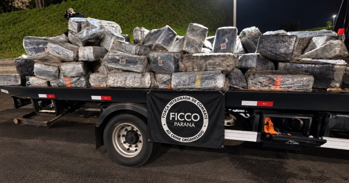 FICCO apreende 2,9 toneladas de maconha em carreta na BR-277