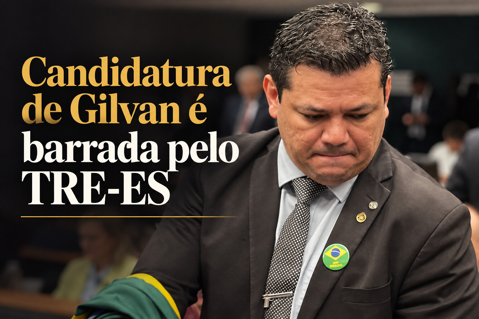 A liminar caiu, o registro foi barrado: o que Gilvan da Federal não contou no vídeo