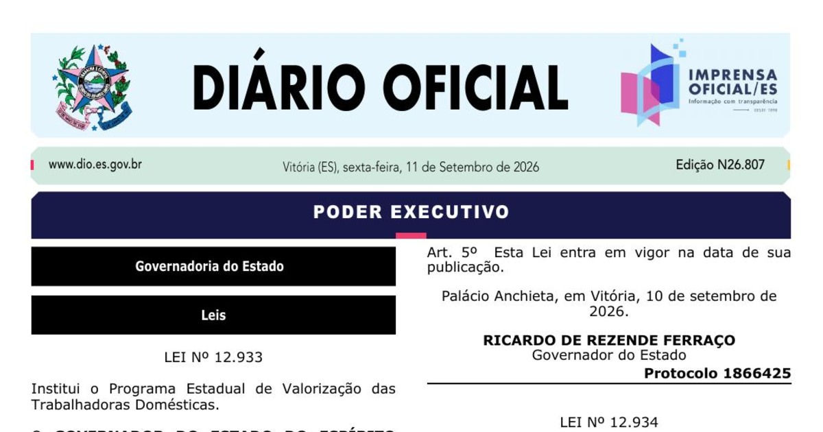 ES cria programa para domésticas, mas execução ainda depende de orçamento