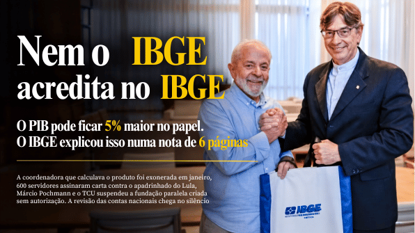 Nem o IBGE acredita no IBGE