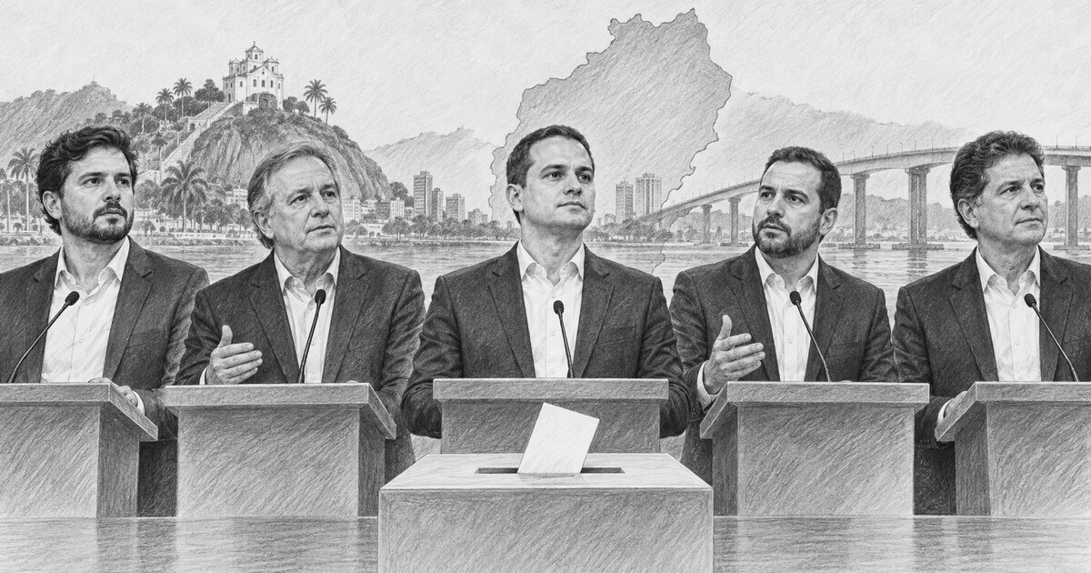 Cinco candidatos disputam governo do Espírito Santo