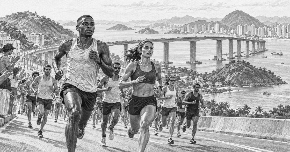 Kosgei e Núbia vencem a 35ª Dez Milhas Garoto