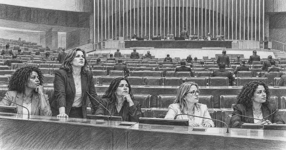 Mulheres ocupam menos de um quinto do Congresso brasileiro
