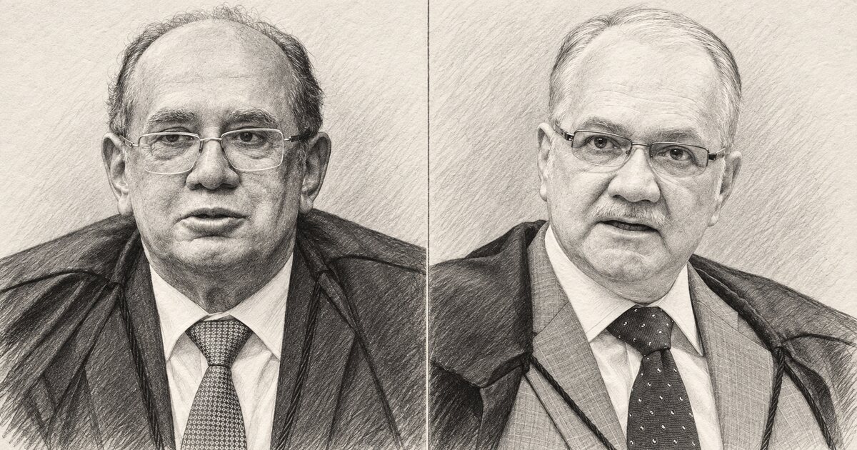 Gilmar critica vazamentos durante homenagem a Fachin