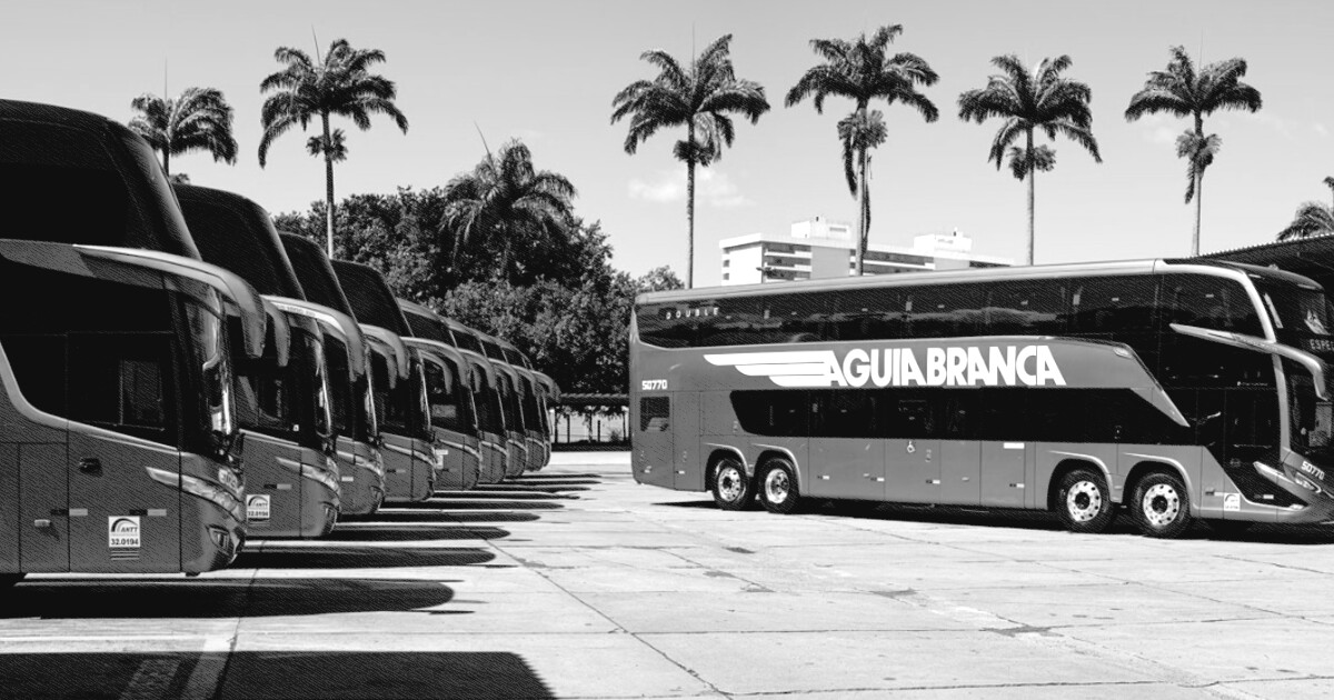 Águia Branca renova frota com 45 ônibus