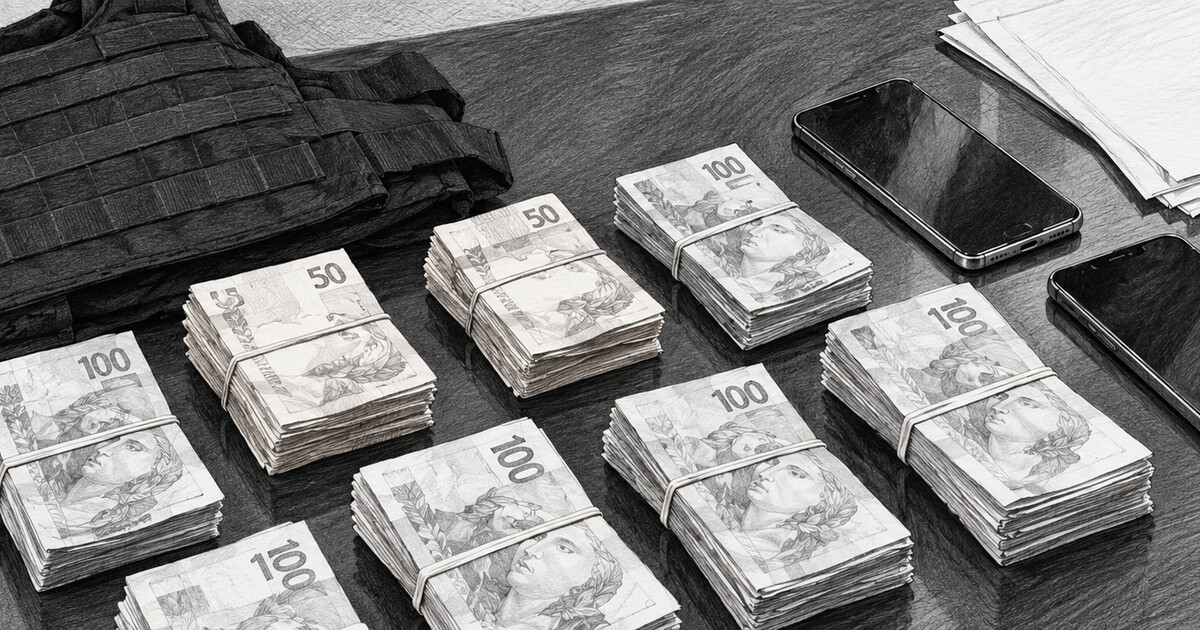 Operação apreende R$ 120 mil no Ceará