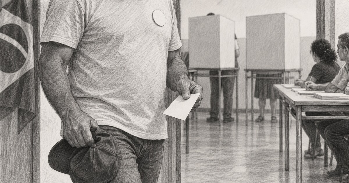 Camiseta e boné são permitidos na votação