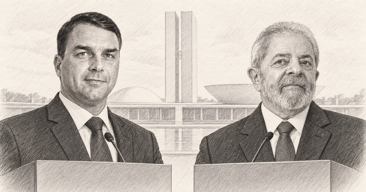 Flávio e Lula levam projetos distintos ao segundo turno
