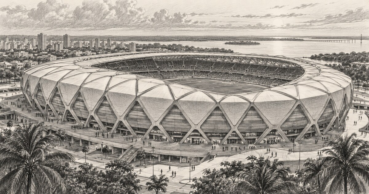 Vasco estuda Arena da Amazônia para dois jogos