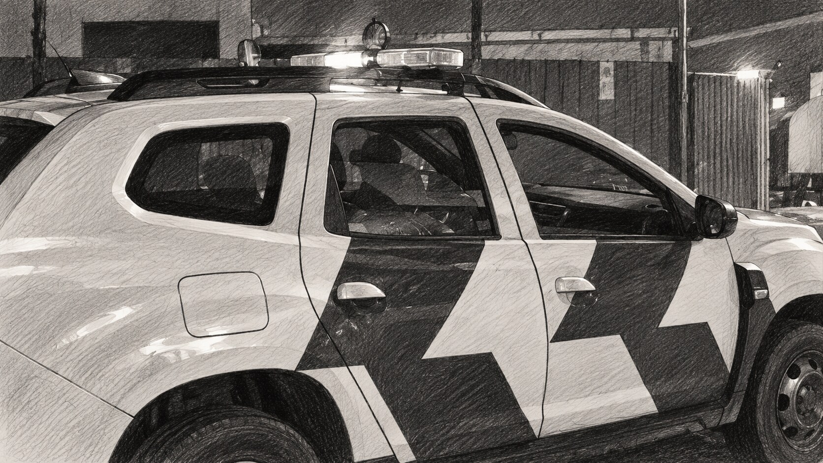 PM reage a assalto e mulher é baleada na Serra