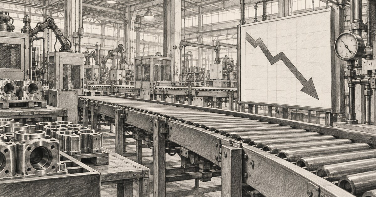 Faturamento da indústria recua 3,5% em agosto