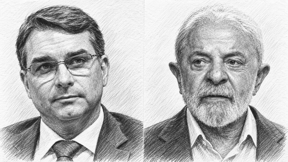 Datafolha põe Flávio com 52% e Lula com 48%