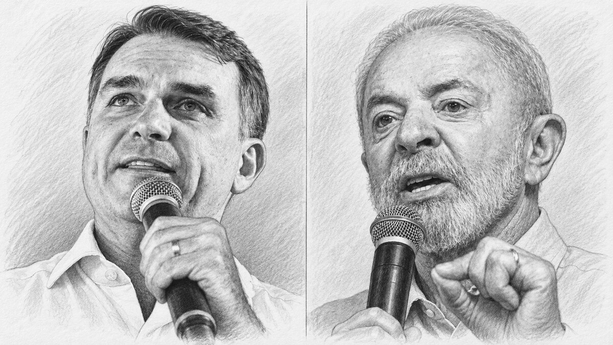 Datafolha mostra eleitor dividido sobre impacto de Lula ou Flávio