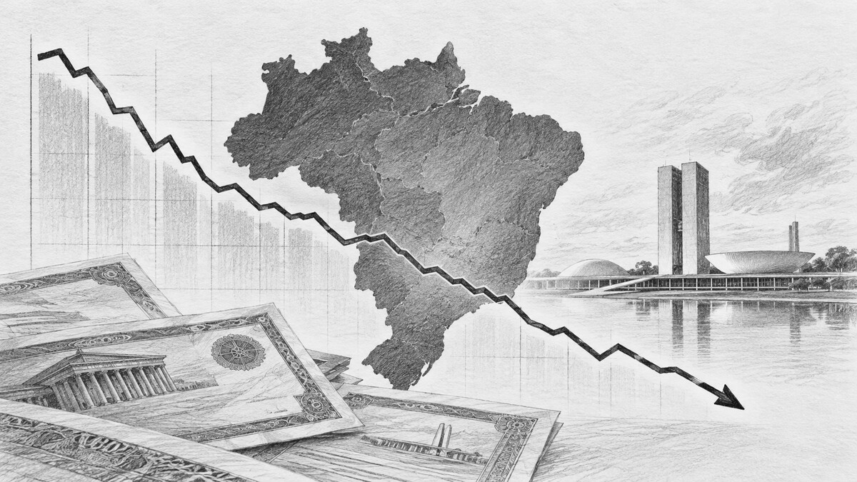 Risco Brasil cai a 110 pontos