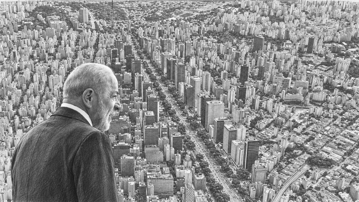 Ato de Lula ocupa sete quarteirões da Avenida Paulista