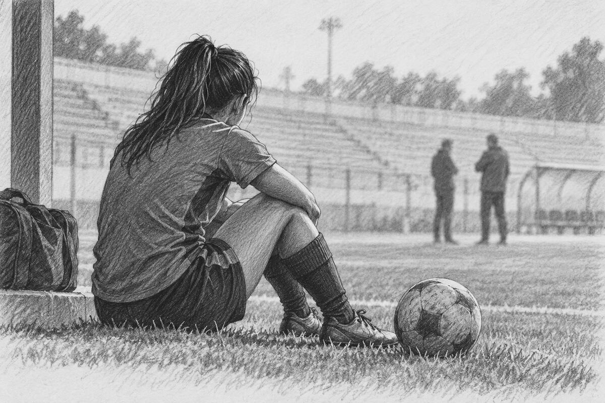 Futebol feminino expõe pressão financeira e mental