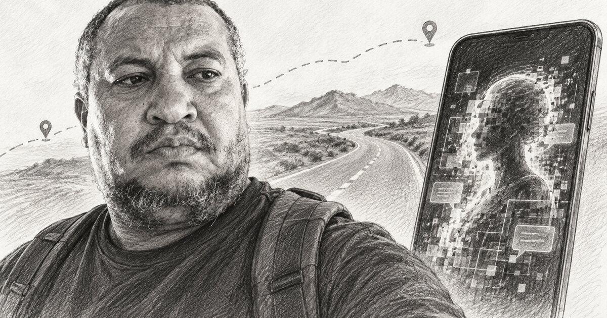 Viagem de 2,1 mil km termina em alerta sobre perfis de IA