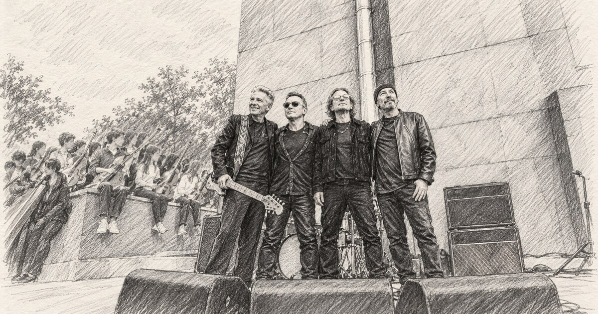 U2 confirma dois shows no Brasil em março de 2027