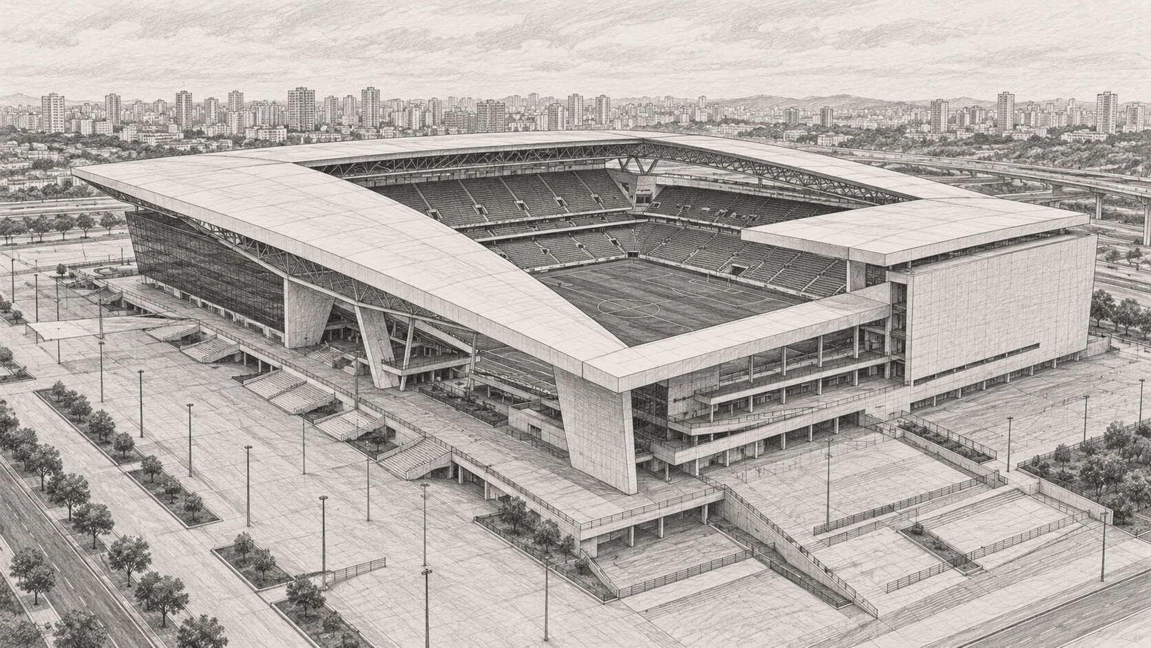 Corinthians assina termo para negociar dívida da arena