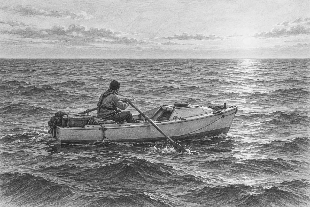 Filme recria travessia histórica de Amyr Klink