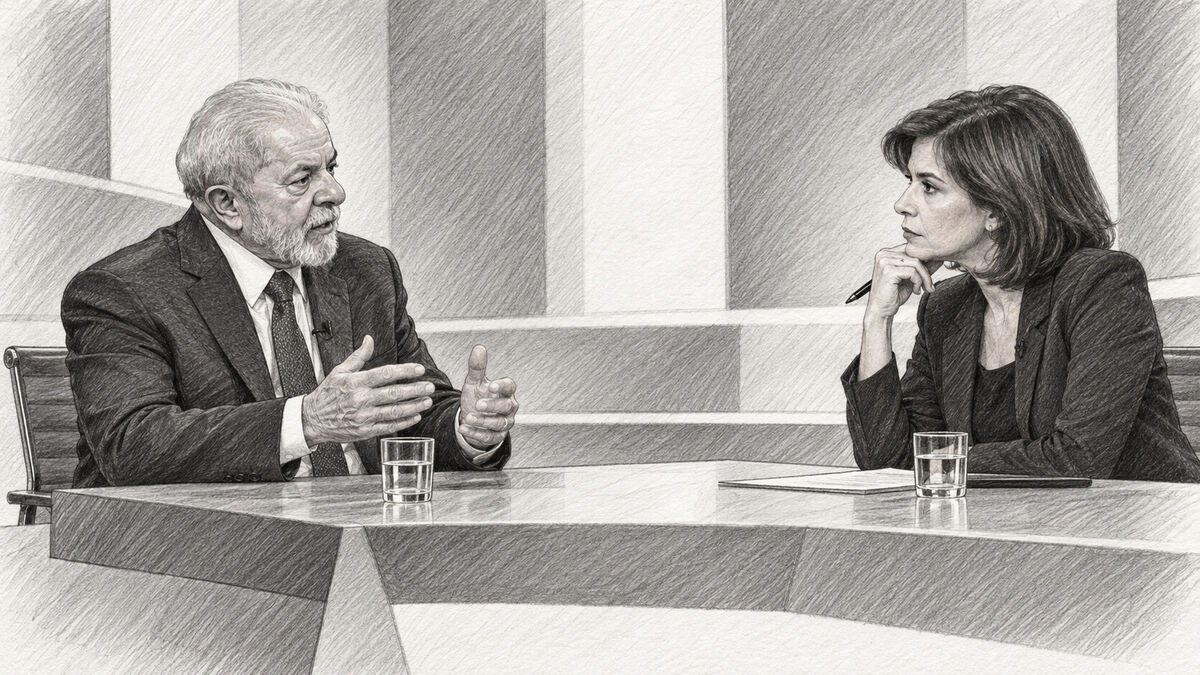 Sabatina de Lula lidera audiência na televisão