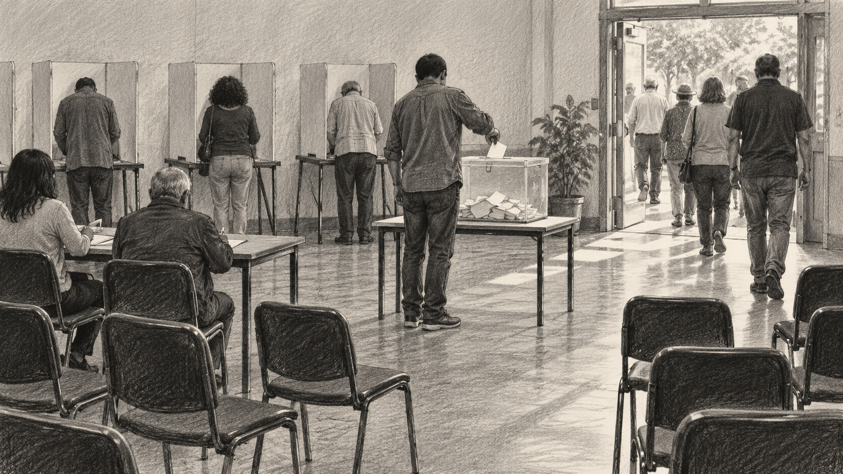 Abstenção cai entre jovens, idosos e menos instruídos