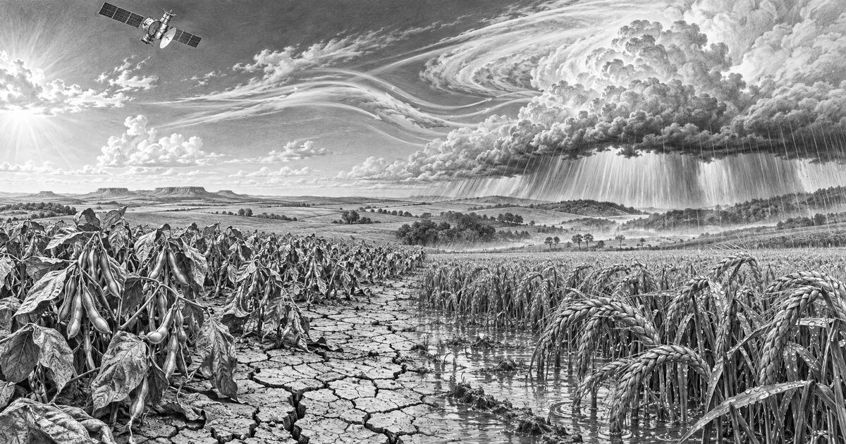 El Niño eleva riscos para soja e trigo