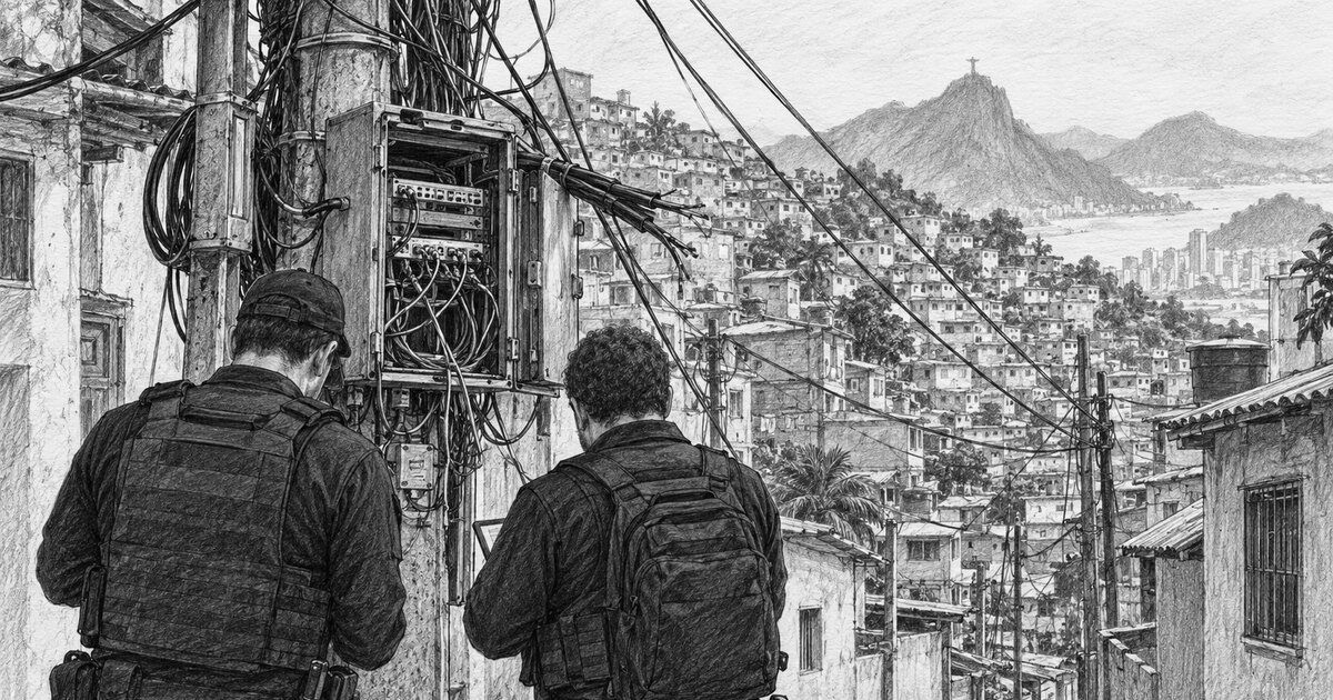 PF mira controle de internet por facção no Rio