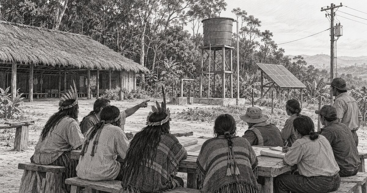 MPF articula água e energia para aldeias Guarani