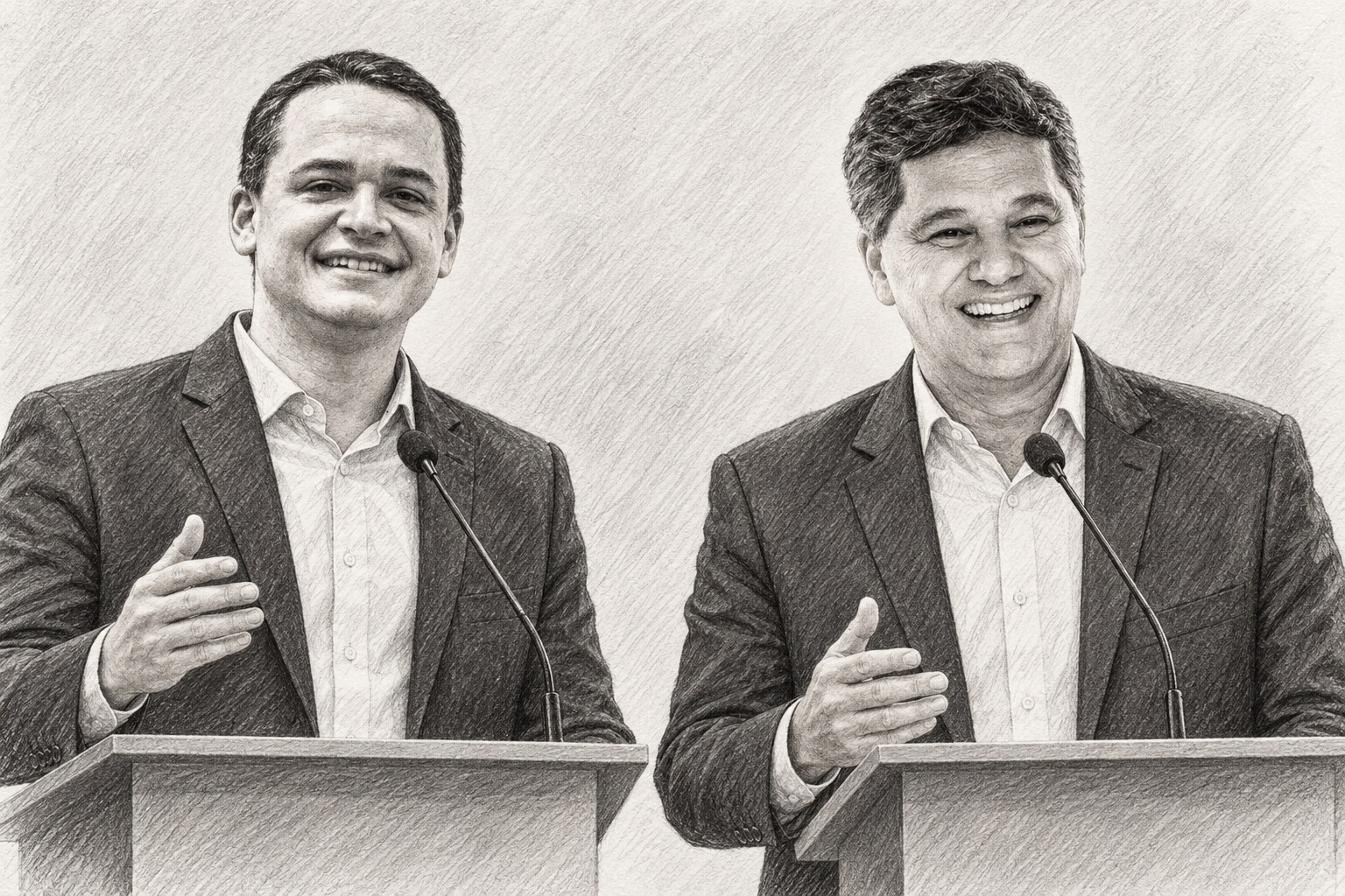 Pazolini abre 13,6 pontos nos votos válidos
