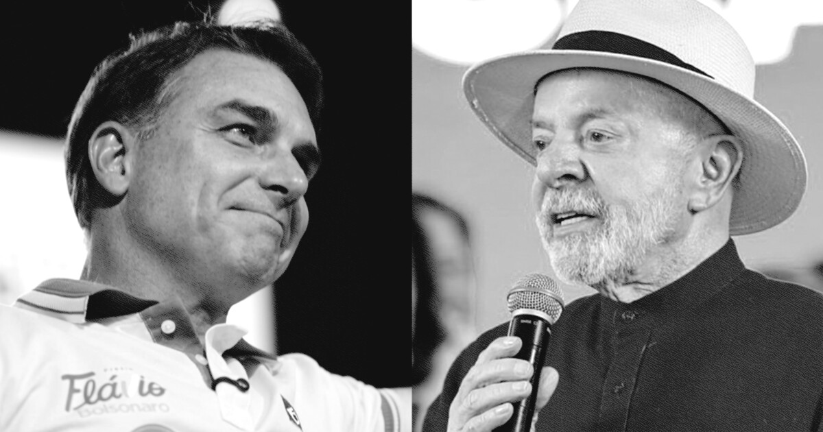 Análise: Flávio e Lula disputam narrativa de 6x1 antes do segundo turno