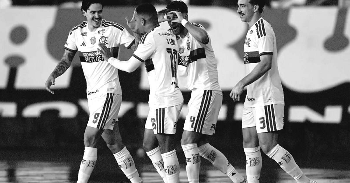 Com dois de Pedro e Samuel Lino, Flamengo goleia o Vasco no Brasileirão