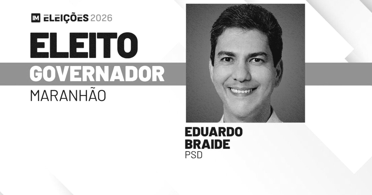 Eduardo Braide (PSD) é eleito governador do Maranhão em 1º turno