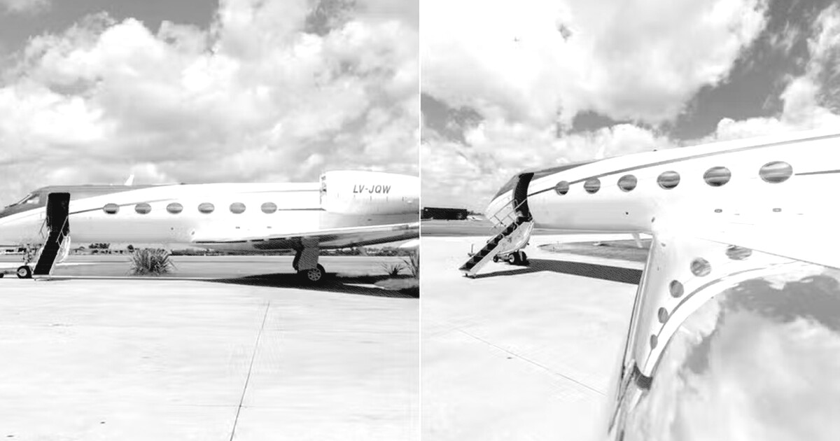 Empresa de transporte aéreo que leva Flávio Bolsonaro para os EUA é investigada por corrupção no governo Milei