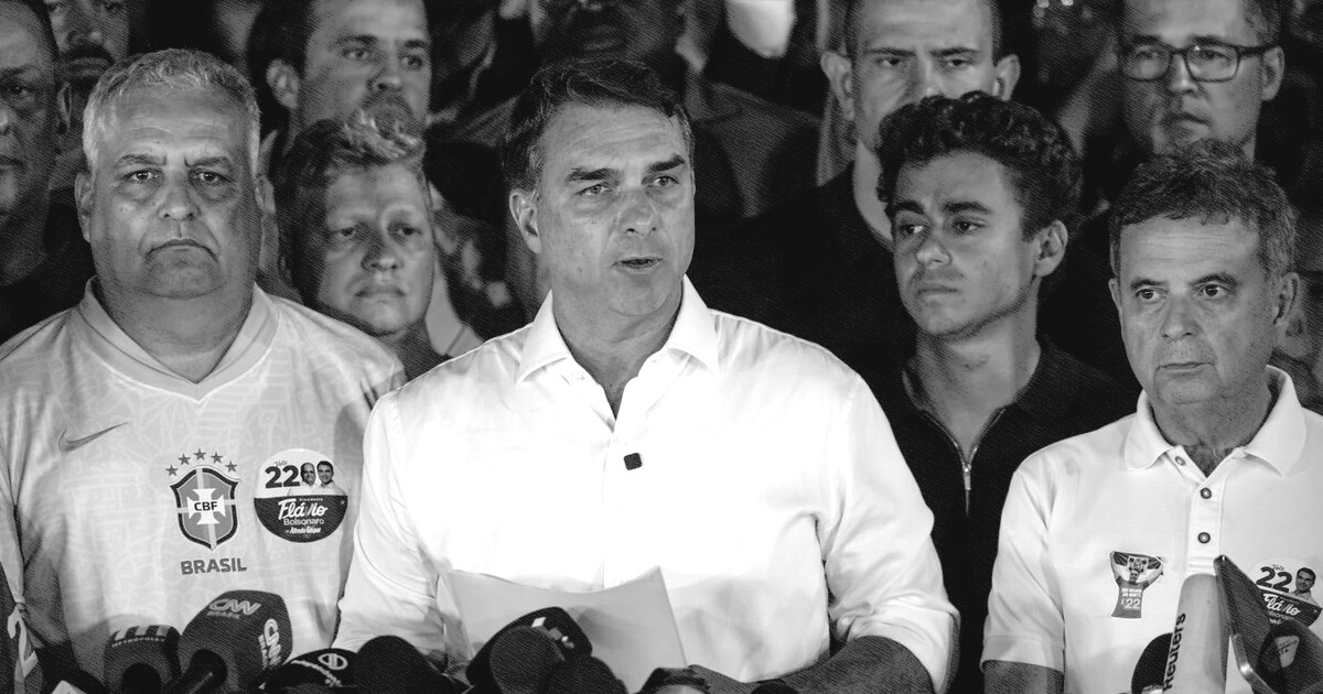 Flávio não reconhece vitória de Lula e tentará anulação do pleito