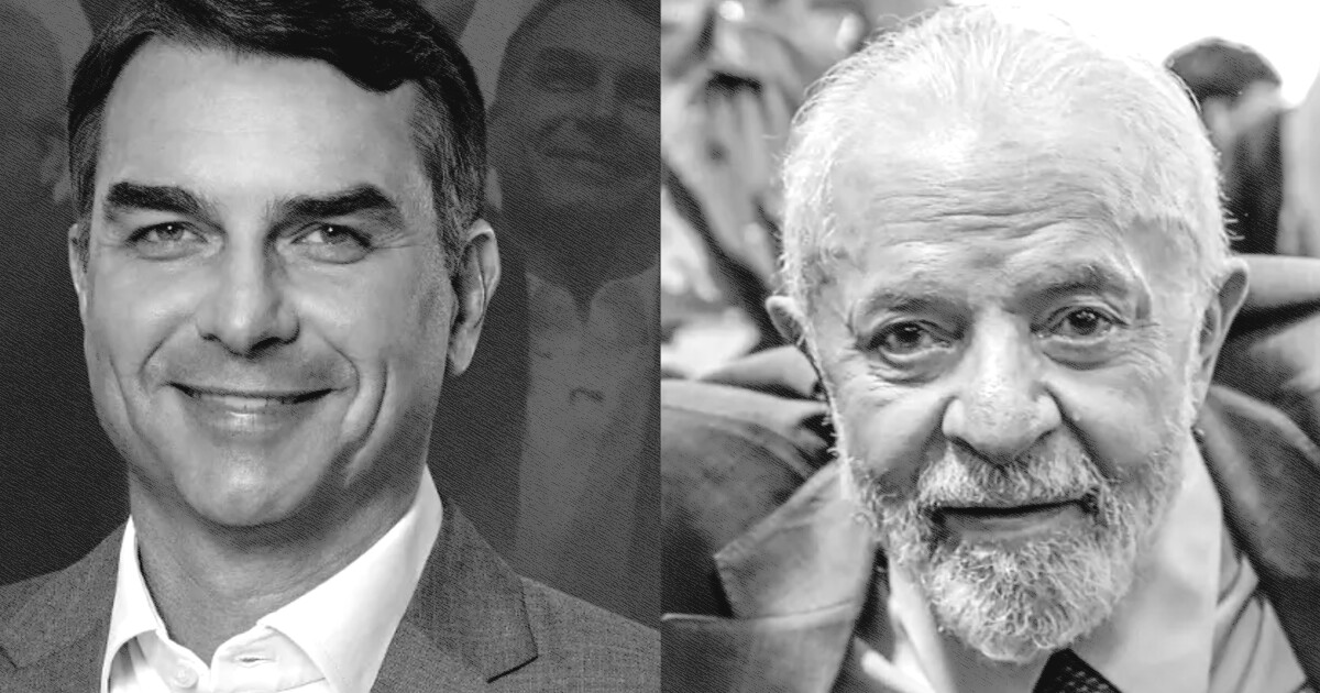 Futura: Flávio tem 50% das intenções de voto no 2º turno; Lula tem 46,6%