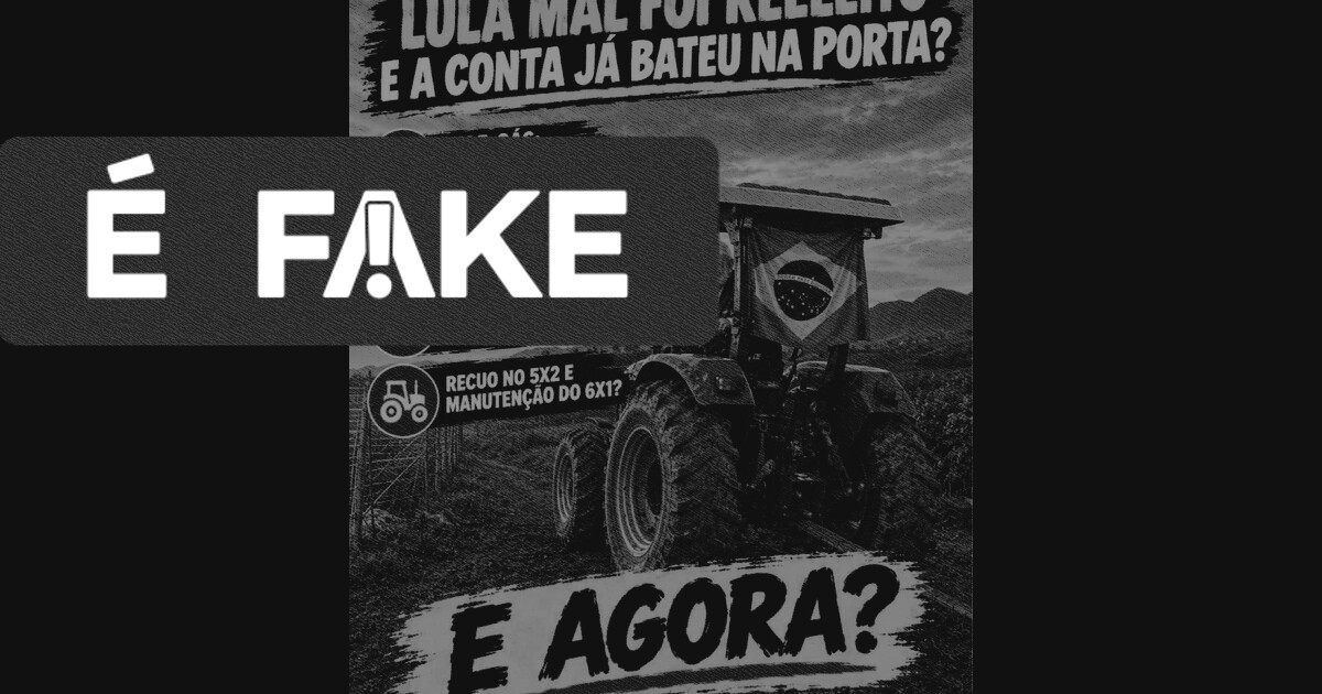 Governo federal não recuou sobre fim da escala 6x1 | G1