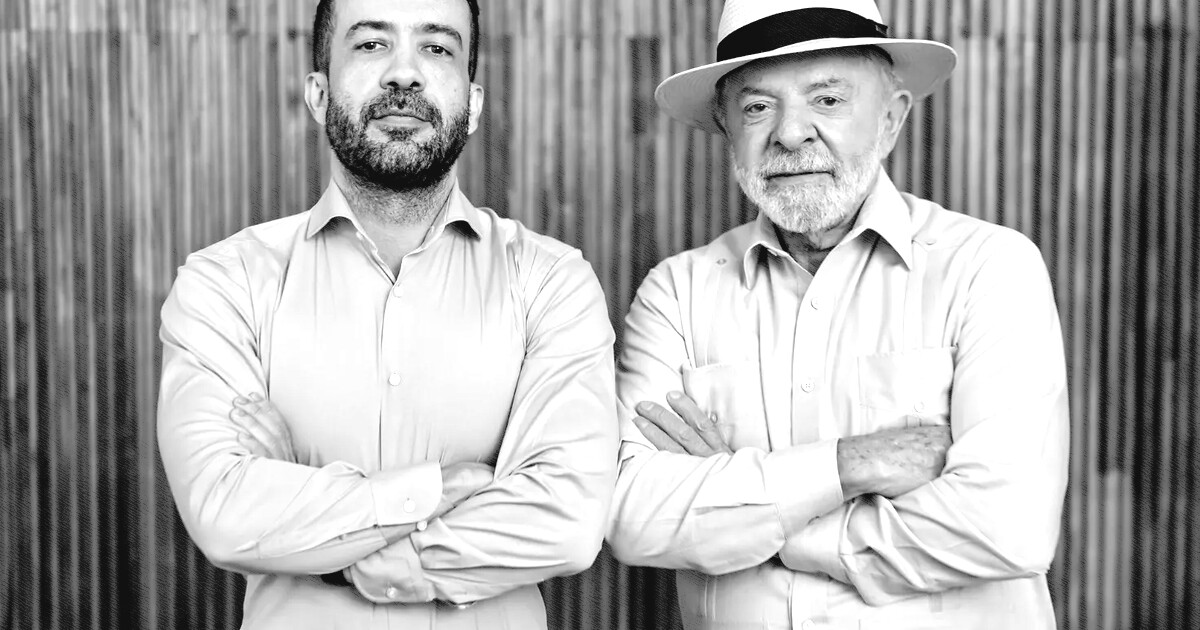 Lula ganha celular de R$ 10 mil e promete entrar em canal de Janones