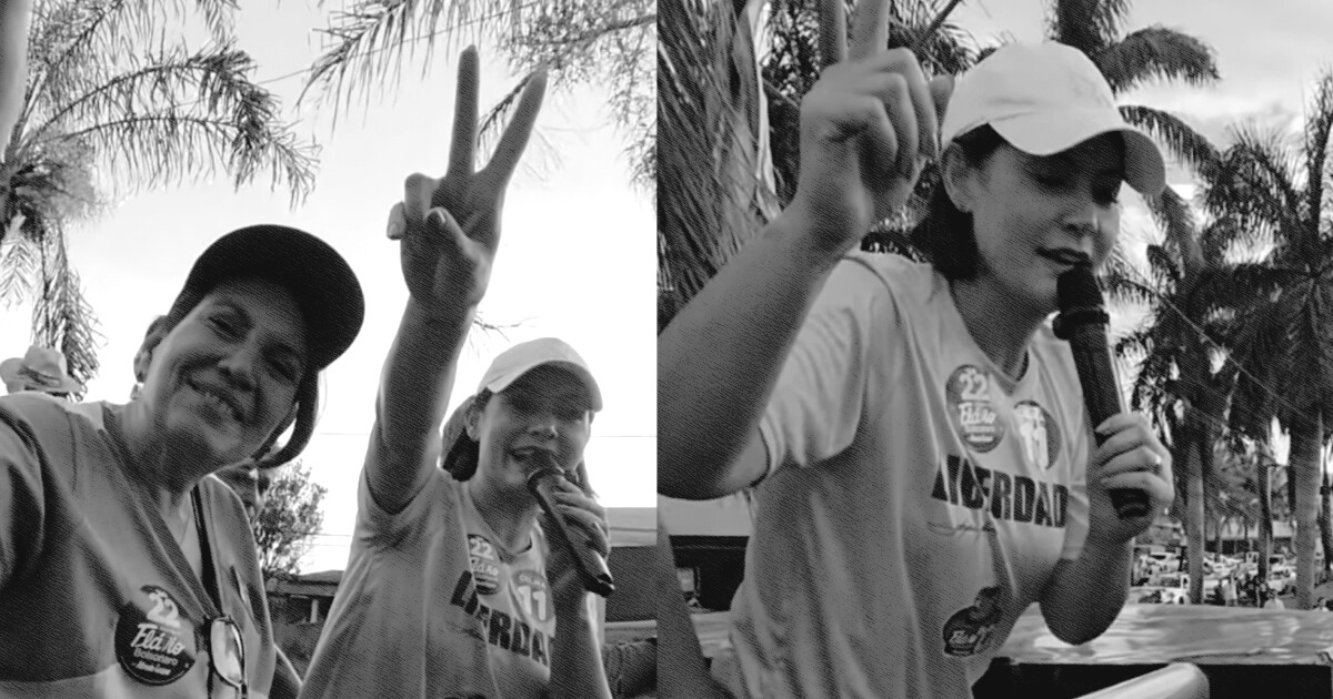 Michelle defende vitória de Flávio para “libertar o capitão”