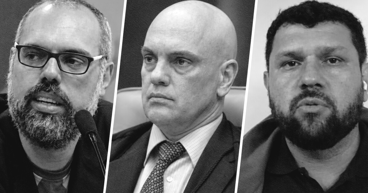 Moraes arquiva inquérito contra Allan dos Santos e Oswaldo Eustáquio