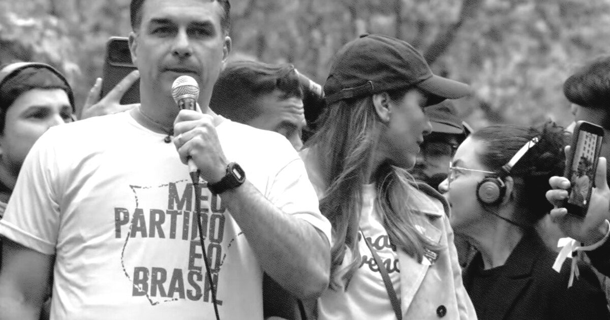 Mulher de Flávio diz que candidato não acabará com aposentadoria