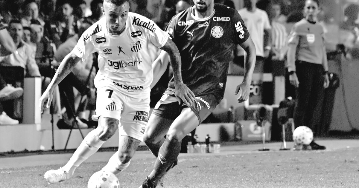 Palmeiras empata com o Santos e dá oportunidade para Flamengo ampliar vantagem | Jovem Pan