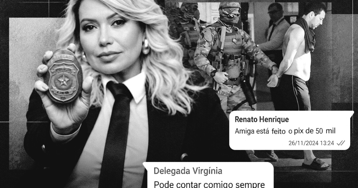 Prints revelam intimidade de delegada e chefe do PCC: "Macho, diferenciado"