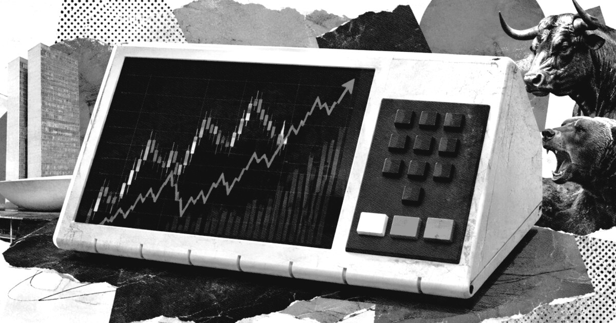 "Índice do medo" da bolsa brasileira despenca após 1º turno
