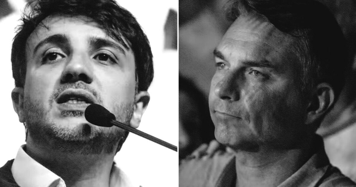 Renan Santos critica ida de Flávio Bolsonaro para os EUA: