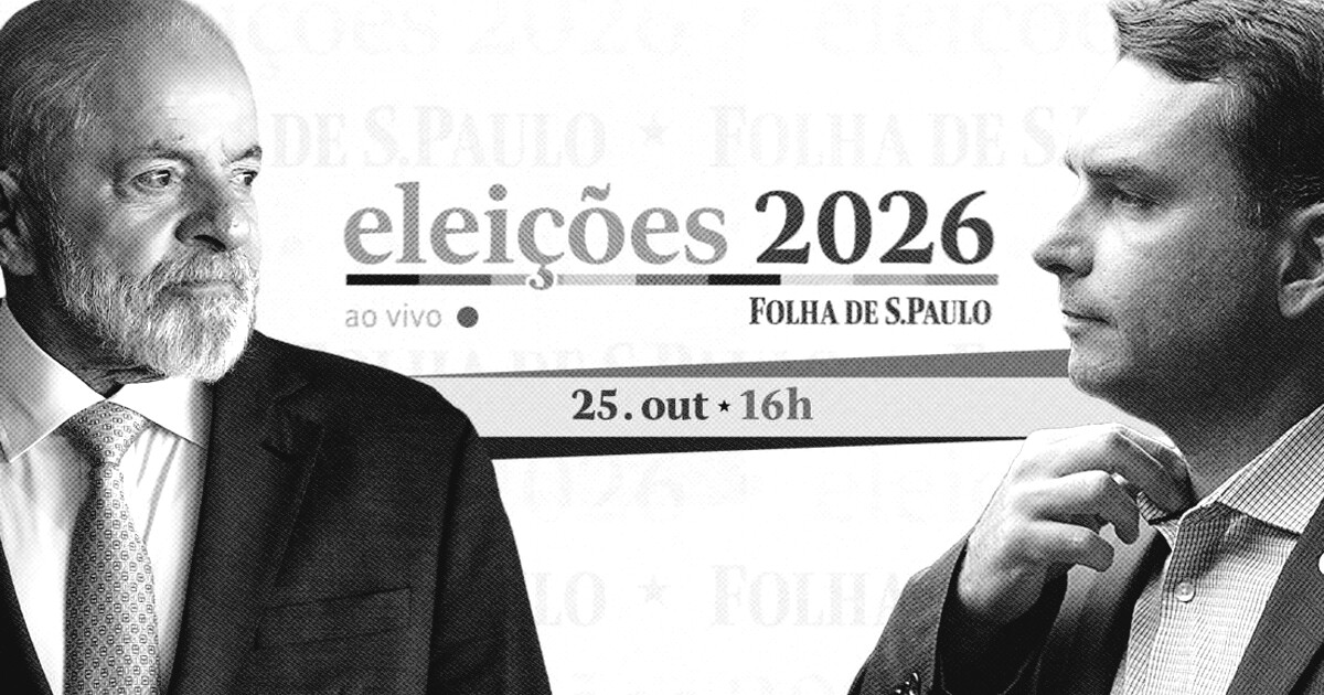 TV Folha acompanha apuração ao vivo e debate futuro do país neste domingo (25)