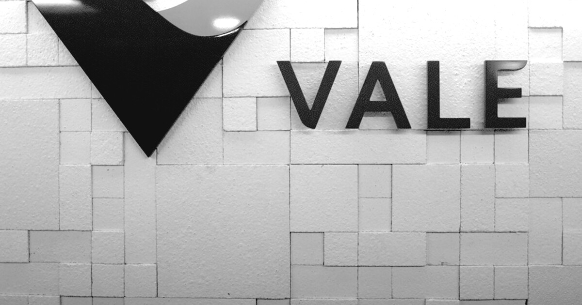VALE3: Ações da Vale caem com minério de ferro e corte de expectativas por Goldman